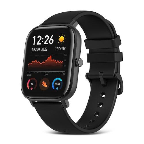 AMAZFIT GTS 1.65 inch AMOLED Display GPS Smart Watch 12 Sports Mode 5ATM 
Waterproof 14 Days Battery Life Global Version ( Xiaomi Ecosystem Product )
