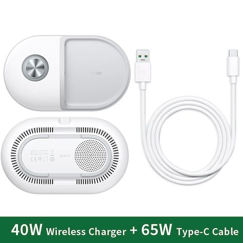 realme OPPO 40W AirVOOC Fast Wireless Charger For Mobile Phone OPPO Reno 4 Pro 3 Find X2 Pro - 40W Charger Sets1