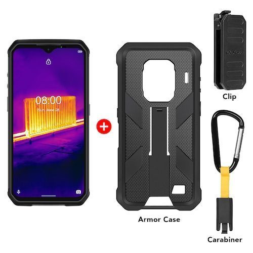 Ulefone Armor 9 Thermal Camera Rugged Phone Android 10 Helio P90 Octa-core 
8GB+128GB Mobile Phone 6600mAh 64MP Camera Smartphone