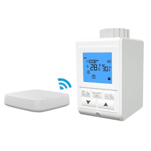 MoesHouse HY369-ZB-RVT Tuya ZigBee 3.0 Smart Thermostat Heater Temperature 
Controller TRV Thermostatic Radiator Valve Controller