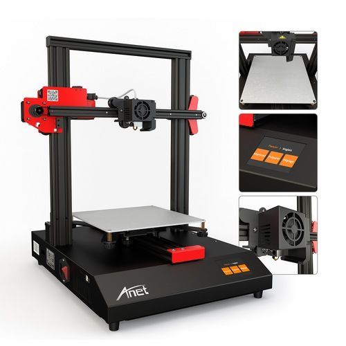 Anet ET4 Touch Control FDM 3D Printer Quick Assembly 220 x 220 x 250mm 
Print Area Automatic Leveling Filament Detection Offline Upgrade for Wide 
Applications
