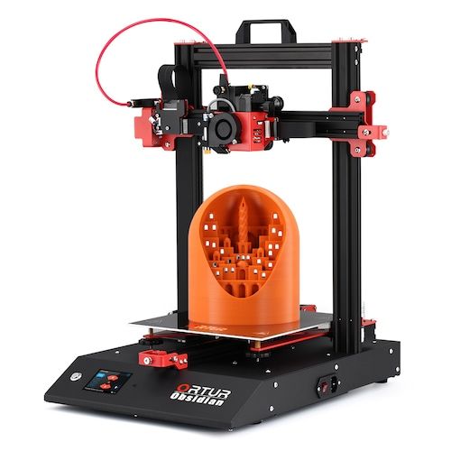 Ortur Obsidian 3D Printer Fast Respone Automatic Leveling Filament Run-out 
Detection Power Outage Resume Quick Assembly Slient Running