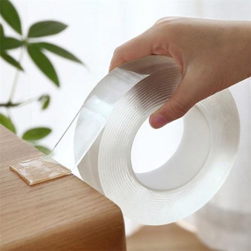 Nano Magic Tape Double Sided Tape Transparent No Trace Reusable Waterproof 
Adhesive Tape Cleanable Home