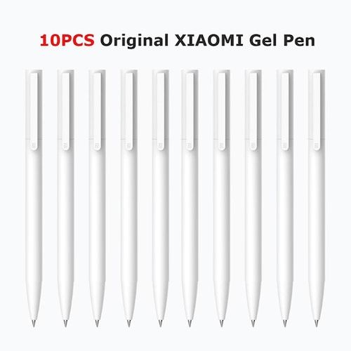 Original Xiaomi Mi Gel Pen 0.5mm Black Refill No Cap Bullet Pen Smooth 
Switzerland Japanese Blue Ink Durable Signing Mi Pens
