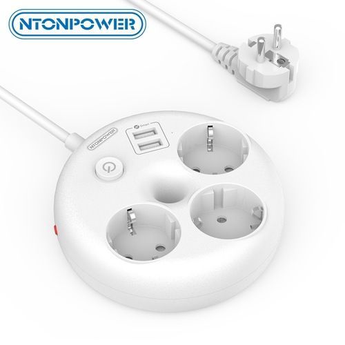 NTONPOWER Network Filter USB Power Strip for Travel Universal Electrical 
Socket EU Plug Extension cord popsocket for phone