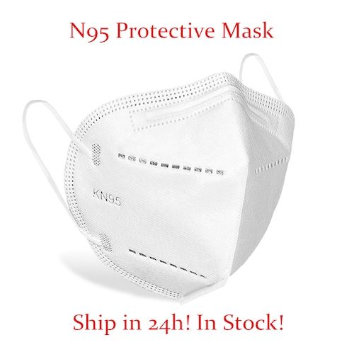N95 KN95 Masks Anti Dust Bacterial Protective Masks Filtration Non-woven 
FFP2 Mouth Cover Non-medical