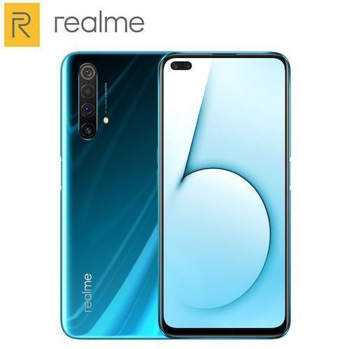 Realme X50 5G Mobile Phone 256GB 128GB ROM 12GB 8GB RAM 6.57 inch Snapdragon 765G Quad Main Camera 64MP 4200mAh NFC 5G Smartphone - 8GB 128GB Glacier Standard N gifts