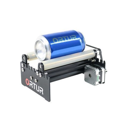 ORTUR Laser Engraver Y-axis Rotary Roller Engraving Module for Engraving 
Cylindrical Objects Cans