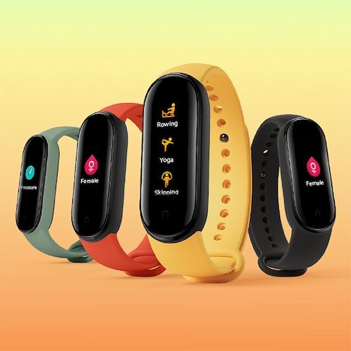 Xiaomi Mi Band 5 Smart Wristband 1.1 inch Color Screen Wristband with 
Magnetic Charging 11 Sports Modes Remote Camera Bluetooth 5.0 Chinese 
Version
