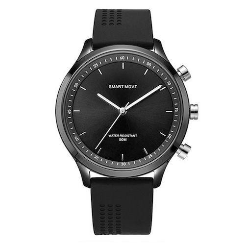 NX05 Smart Watch Mechanical Hand One Key SOS Motion Monitoring Tracker Call Alert Smartwatch - Black