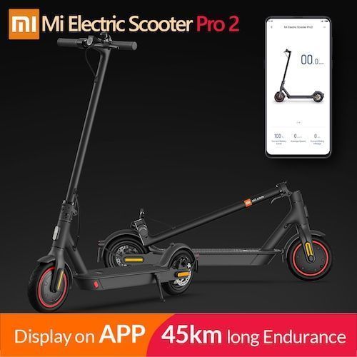 2020 Original Xiaomi Mijia Pro 2 Smart Electric Scooter Foldable Mi 
Hoverboard Skateboard Kick Scooter with APP 45KM Mileage