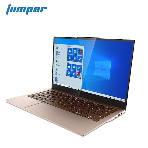 Jumper EZbook X3 Air Notebook 13.3inch IPS Screen Intle Gemini Lake N4100 8GB DDR4 128GB eMMC 1.1cm Ultra-thin design Laptop - Mocha brown EU plug Germany （entrepot EU）8%commissions