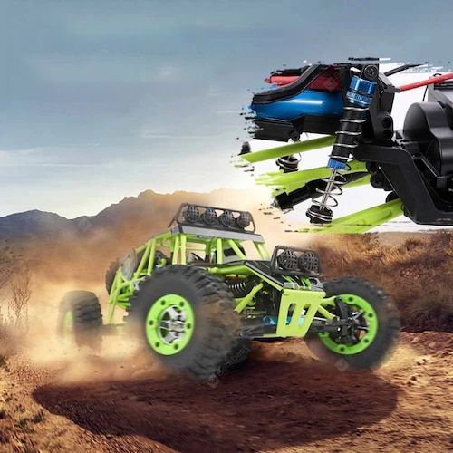 WLtoys 12428 RC Car 4WD 1 12 2.4G 50KMH High Speed Monster Vehicle Remote Control Car RC Buggy Off-Road Car - USB Plug