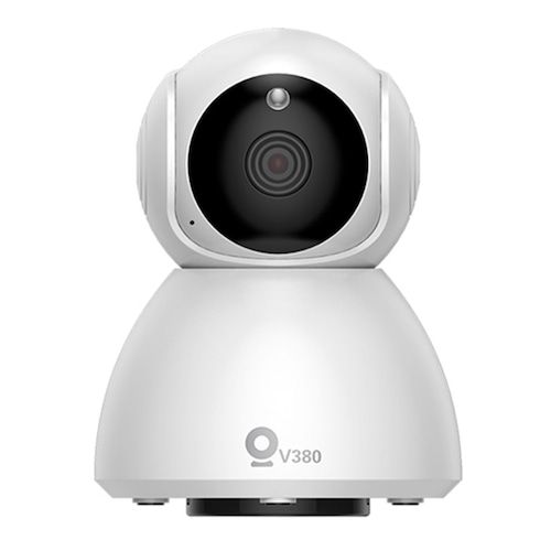 XiaoVV MVT3820G-Q8 (V380) Indoor Shaking Smart HD 1080P 360 ° Panoramic Camera Infrared Night Vision AI Mo-tion Detection Machine - White EU Plug
