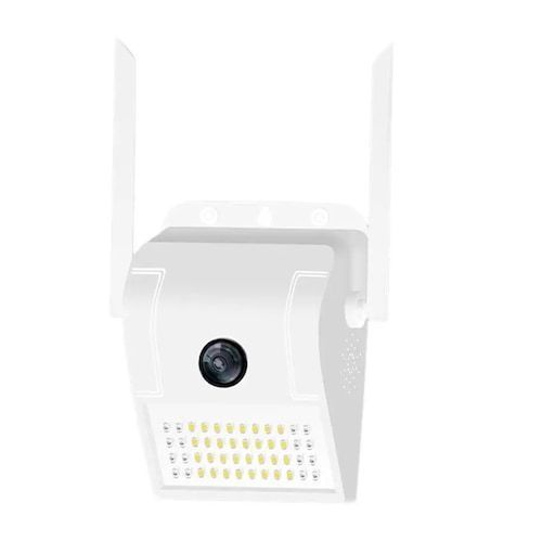 XiaoVV MVR3120S-D6 (V380) Smart 1080P H265 Waterproof Wall Light IP Camera 180 Degree Panoramic IR Night Vision Motion Detection AP Hotspot Smart Induction Lamp Outdoor Cameras - White EU Plug