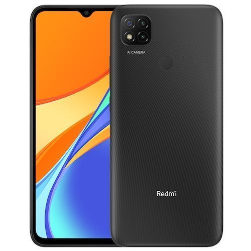 Smartphone 4G Xiaomi Redmi 9C 6,53 pouces Media Tek Helio G35 2.3GHz Octa-core 13MP Triple Caméra Batterie de 5000mAh Version UE - Gris 3Go + 64Go