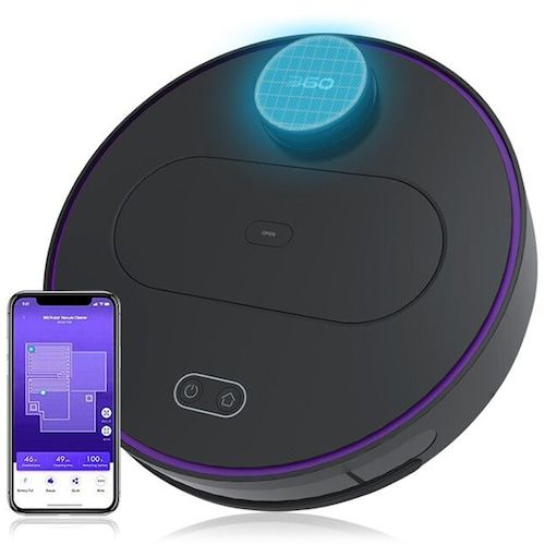 360 S6 Robotic Vacuum Cleaner 1800Pa Suction Mopping Sweeping Mode 
Cleaning Robot APP Remote Control LDS Lidar SLAM Algorithm