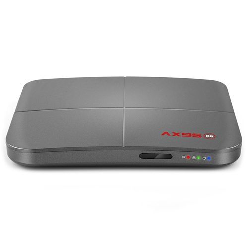 AX95 Smart 4K 75FPS TV Box with Dolby Sound Effect - Gray 4GB RAM + 64GB ROM EU Plug