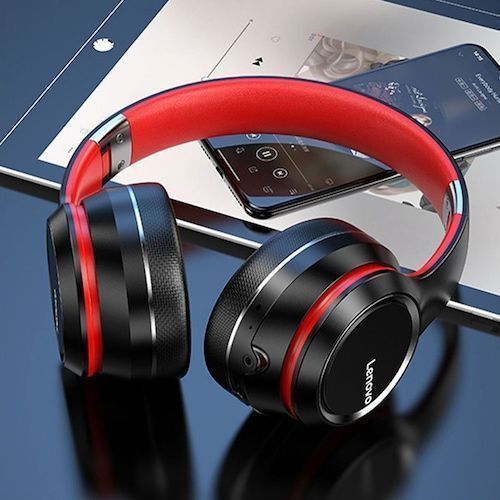 Lenovo HD200 Bluetooth Headphone Wireless Bluetooth Headphones Stable 
Transmission Noise Reduction