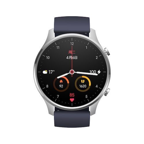Xiaomi Smart Watch Color NFC 1.39 inch AMOLED GPS Fitness Tracker 5ATM Waterproof Sport Heart Rate Monitor Mi Watch Color - Silver