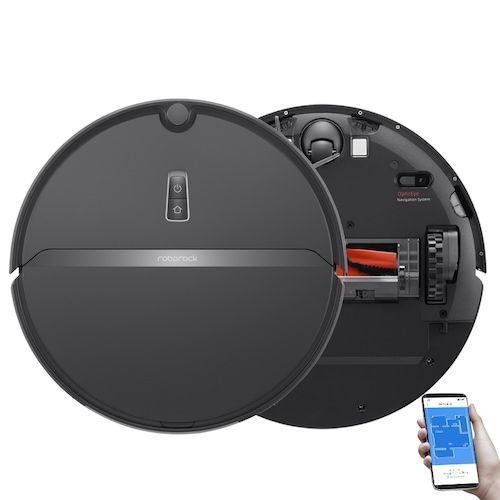 Roborock E4 Robot Vacuum Cleaner Sweep and Wet Mopping App Control Runtime 
200mins Automatically Charge