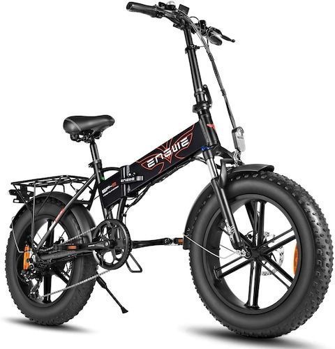 ENGWE EP-2 PRO 750W Folding Fat Tire Electric Bike with 48V 12.8Ah 
Lithium-ion Battery