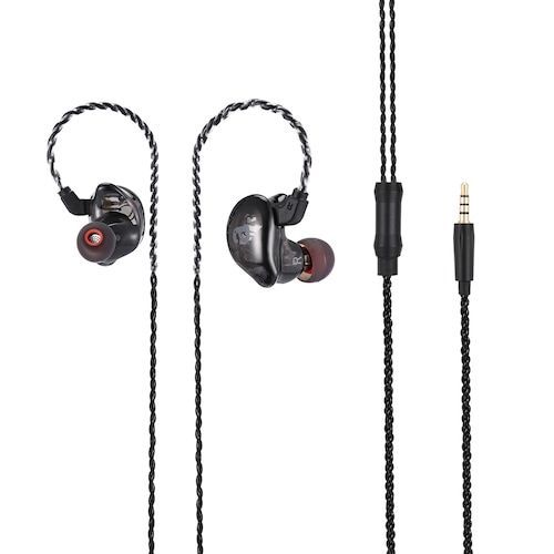 Alfawise V10 HiFi In-ear Stereo 8 Drives Hybrid Headphones