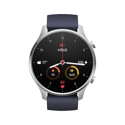 HOT  Xiaomi Smart Watch Color NFC 1.39 inch AMOLED GPS Fitness Tracker 5ATM Waterproof Sport Heart Rate Monitor Mi Watch Color - Silver （entrepot FR）