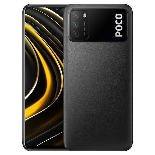 Global Version POCO M3 Smartphone Snapdragon 662 4GB 64GB 6.53 inch display 6000mAh battery 48MP Camera - 4GB 64GB Black Official Standard