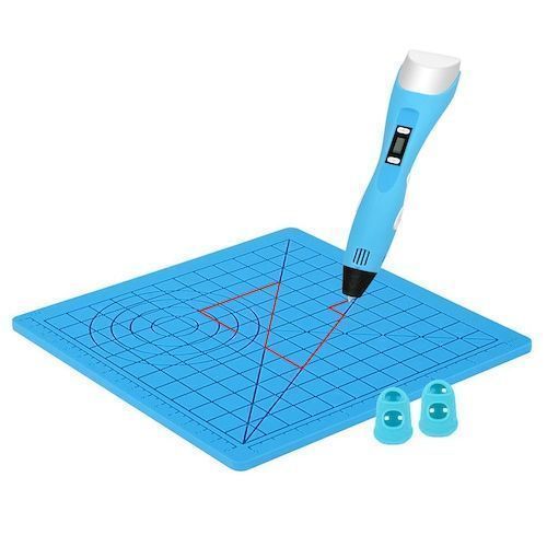 Alfawise 3D Printing Pen Silicone Design Mat DIY Creative Drawing Template 
Pat with Anti-heating Finger Cover