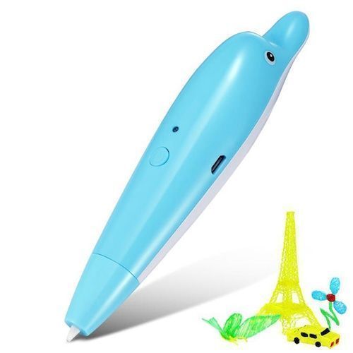 Low Temperature Dolphin Printing Pen Children's Scald Prevention 3D 
Printing Pen