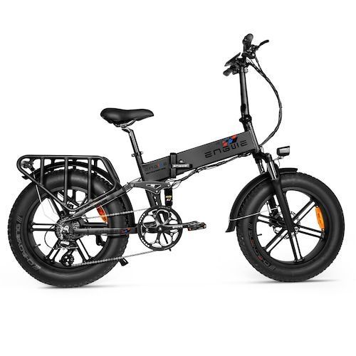 ENGWE ENGINE PRO 750W Folding Fat Tire Electric Bike with 12.8Ah Battery 
and Hydraulic Suspension
