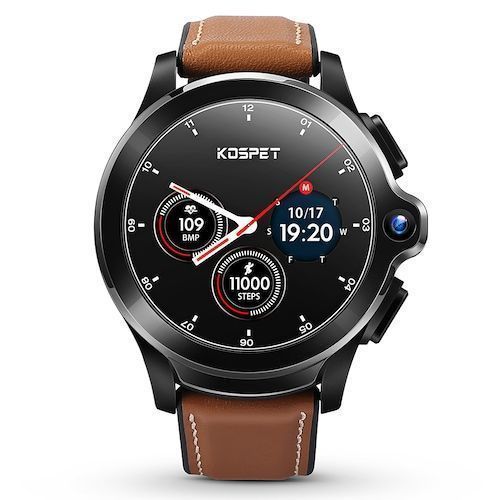 KOSPET Prime Face ID Dual Cameras 4G Smartwatch 1260mAh Battery 1.6 inch 
IPS Screen Android 3GB RAM 32GB ROM Healthcare Sports Smart Watch for Men