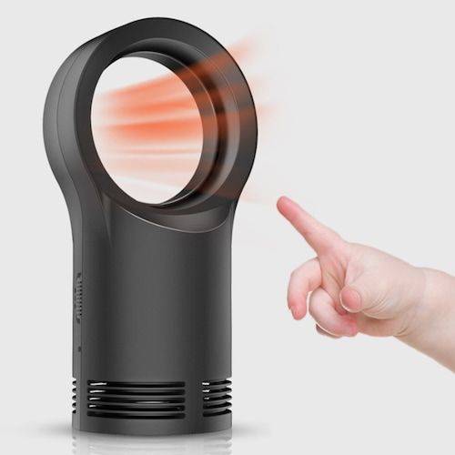 N5 Mini Heater Quick Heating Plug-in Office and Household Convenient Small Electric Heater Chinese Standard 2PIN - Black