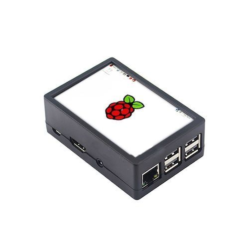 New 3.5 inch TFT LCD Display Touch Screen + ABS Case + Heat sink For Raspberry Pi 4B 3B+ 3B - Pi 3 Kit