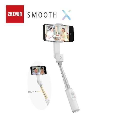 ZHIYUN Official SMOOTH X Gimbal Selfie Stick Phone Handheld Stabilizer 
Palo Smartphones for iPhone Xiaomi Redmi Huawei Samsung OnePlus