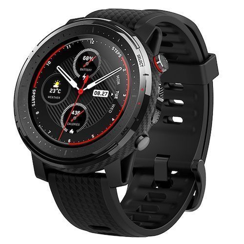 Amazfit Stratos 3 Smart GPS Sports Watch 1.34 inch Screen 5ATM Waterproof 
Multi-sports Modes BioTracker Heart Rate Monitor MP3 Player Global Version