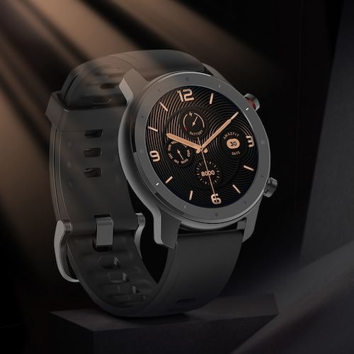 Amazfit GTR Lite 47mm Smartwatch 24 Days Battery Life 5ATM Waterproof 
Ceramics Bezel AMOLED Screen 8 Sports Modes International Version