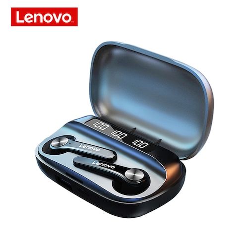 2021 New Lenovo XT89 LP40 QT81 TWS Earphone Wireless Bluetooth AI Control Gaming Earphones Stereo bass With Mic Noise Reduction - Black QT81 China