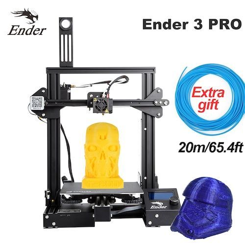 CREALITY 3D Printer Ender 3/Ender-3 pro DIY Kit Large Size I3 3D Ptinter Resume Power Failure Printing MeanWell Power