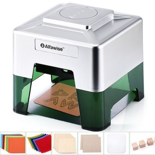 Alfawise C50 Mini Wireless Smart Laser Engraver Cutter APP Operation 
Freely DIY Various Materials Engraving Machine 98 x 88 mm Engraving Area
