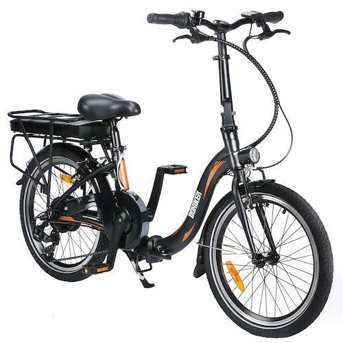 Dohiker 20F054 Electric Folding Bike 20inch 250W 25km/h City E-Bike with 36V 10AH Battery 3 Riding Mode 7 Speed