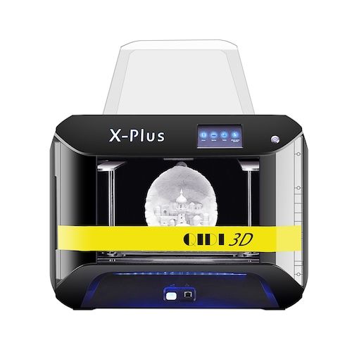 QIDI TECH Large X-Plus Intelligent Industrial Grade 3D Printer printing 
with 10.6x7.9x7.9 Inch