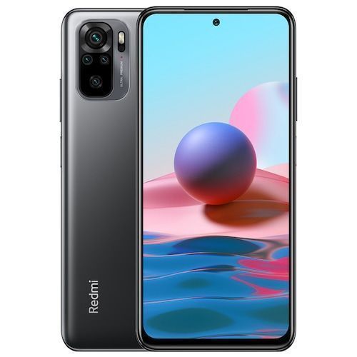 Xiaomi Redmi Note 10 4G Smartphone 6.43 inch Amoled Display Snapdragon 678 48MP Quad Camera 5000mAh - Black 4+128GB
