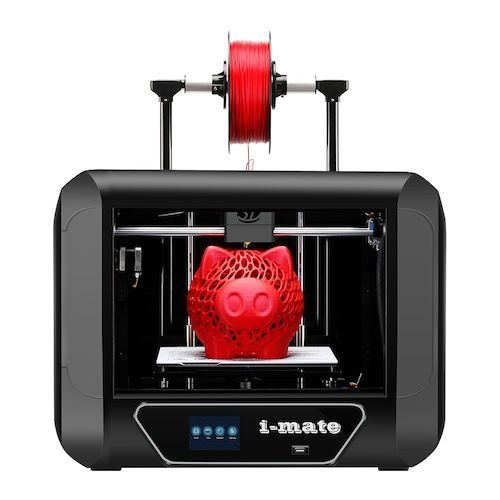 QIDI TECHNOLOGY i Mate 3D Printer Metal Frame with Upgrade Extruder and 
Professional Software Print with PLA PETG TPU Print Size 260X200X200mm