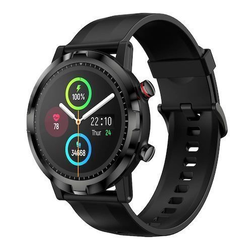 Haylou RT LS05S Smartwatch Heart Rate Monitor IP68 Waterproof Long Battery Life Sport Watch for Women and Men - Black