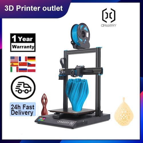 Artillery SWX1 3D Printer Kit Self Assembly 300X300X400mm Low Noise 
Support Filament Run-out Detection Power-off Resume Print