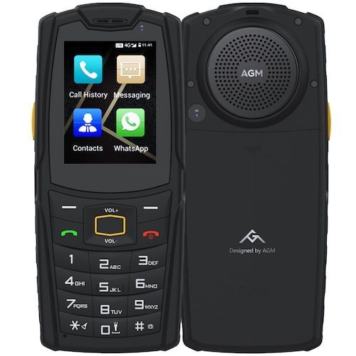 AGM M7 4G Louder Speaker Durable Phone 1GB 8GB 2500Mah Waterproof C Touch 
Screen Function Phone
