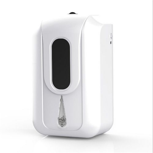 Intelligent Induction Machine Large Capacity Automatic Spray Soap Dispenser Alcohol Disinfectant Hand Washing Machine Wall Mounted - white