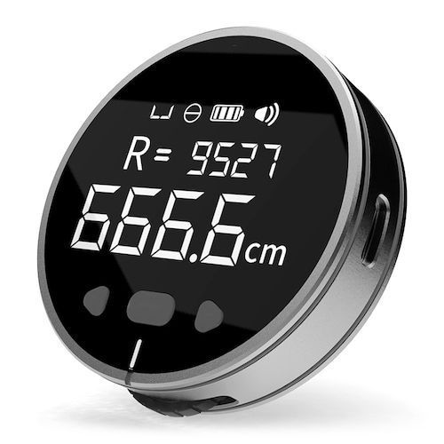 Duka Small Q 8-in-1 HD LCD Display Electronic Ruler Ultra Long Battery 
Life Length Measuring Tool